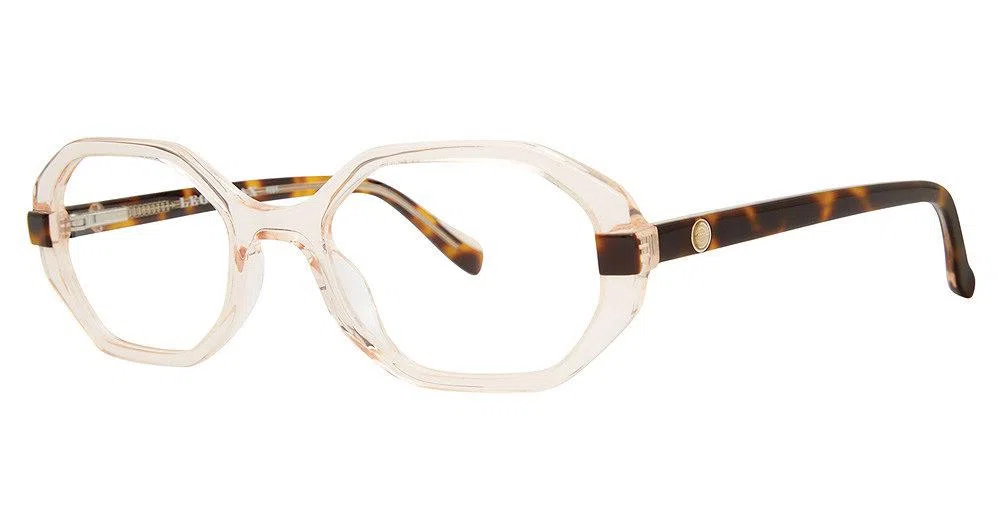 Leon Max LM4094 Eyeglasses - Champagne Tortoise - view 3